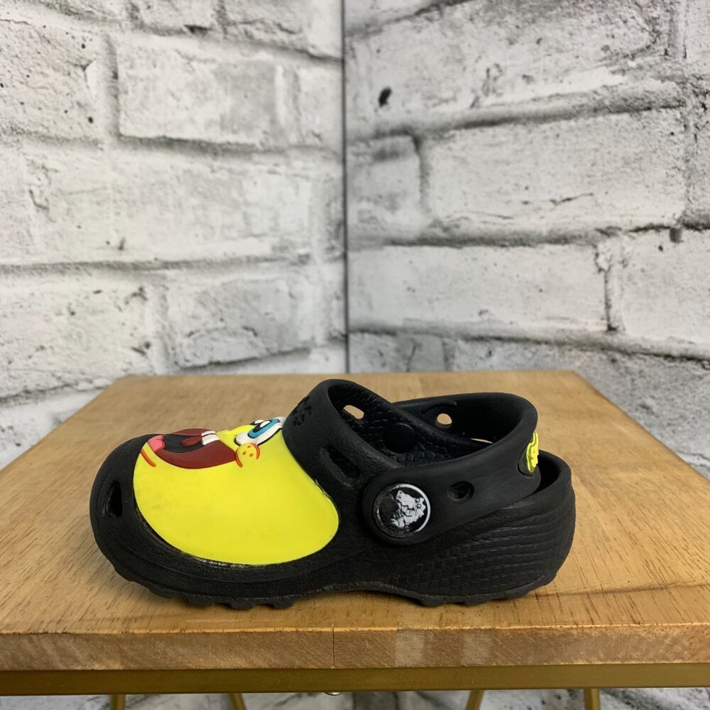 Crocs x SpongeBob SquarePants Nickelodeon Classic Clogs Toddlers 4C5 Beach Shoes - Picture 4 of 8